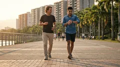 Caminar después de los 60: cómo medir la intensidad sin reloj (prueba del habla)