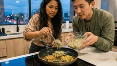 Cómo preparar buñuelos de acelga y queso sin harina ni fritura (con avena)