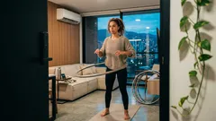 Récord Guinness: atleta logra 6 hula hoops en box split durante 1:33