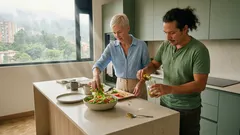 El truco para sazonar la ensalada: por qué el vinagre va primero y el aceite después