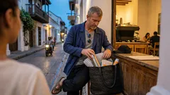 Bolso tejido de rafia o yute en café oscuro: el acierto discreto del verano 2026 y cómo llevarlo