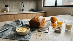 Budín de naranja esponjoso: la receta con gramajes exactos y miga húmeda